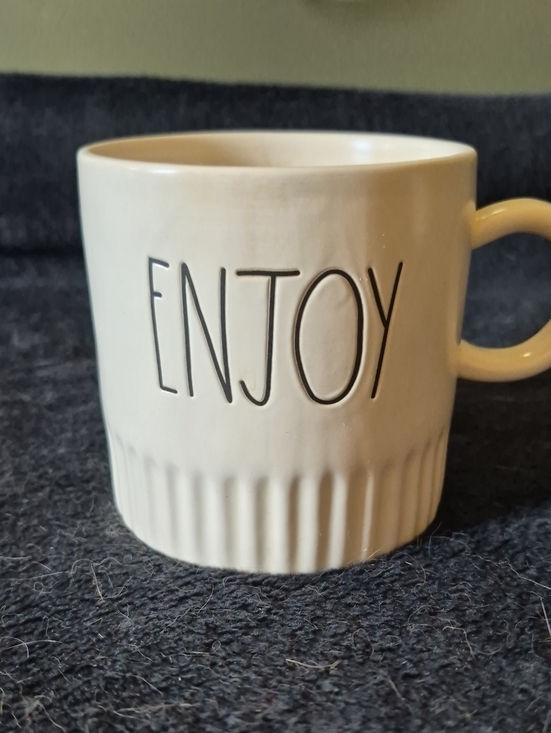 Rae Dunn Other - Rae Dunn Cream ENJOY Ceramic Mug